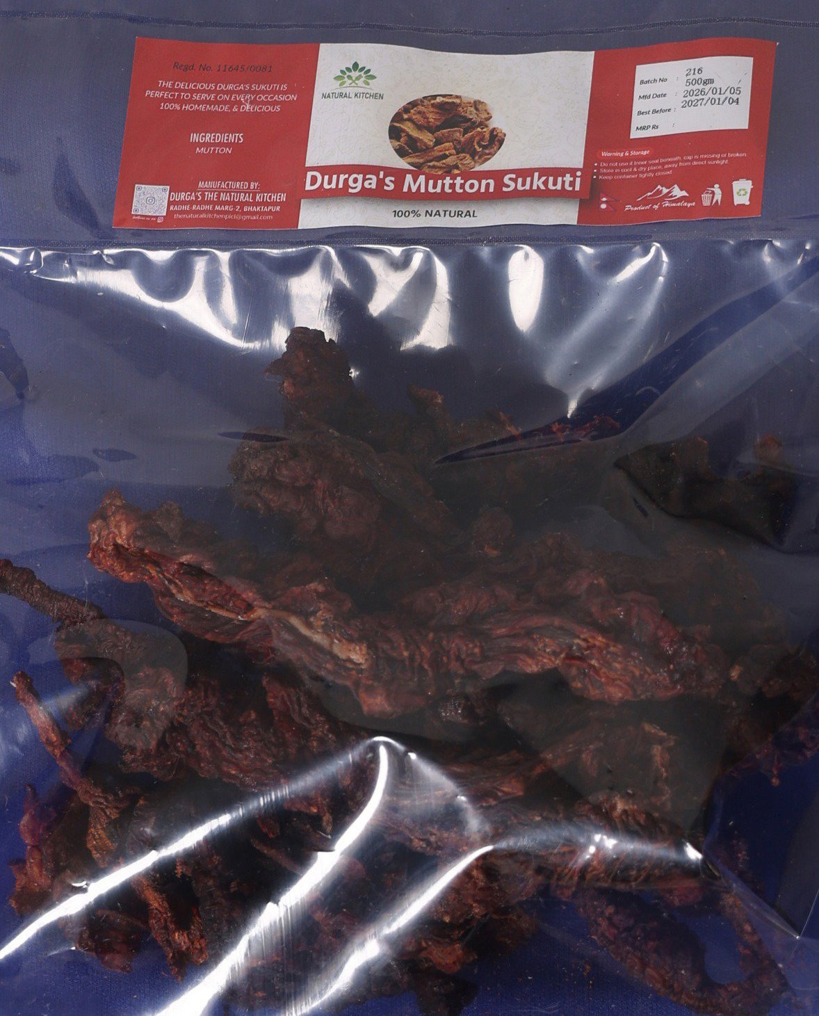 Mutton sukuti (350g)